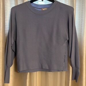 Pink Rose Blue Sweater